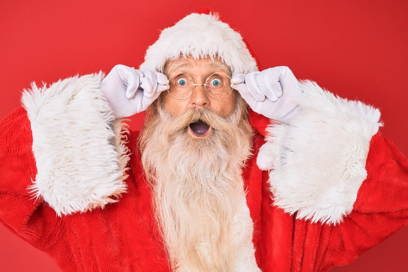 Hvorfor er julemanden rød?