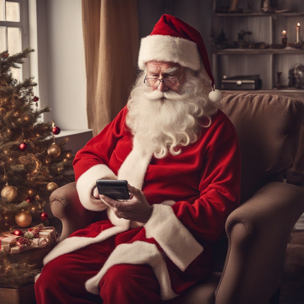 Hvad er julemandens nummer? Gratis nummer