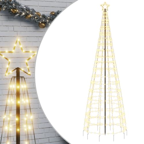 Sapin lumineux extérieur à LED avec étoile - 3 m - 570 LED