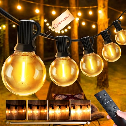Guirlande guinguette extérieure grande longueur pour terrasse - 20 m - 25 ampoules