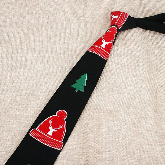 Cravate chien Noël