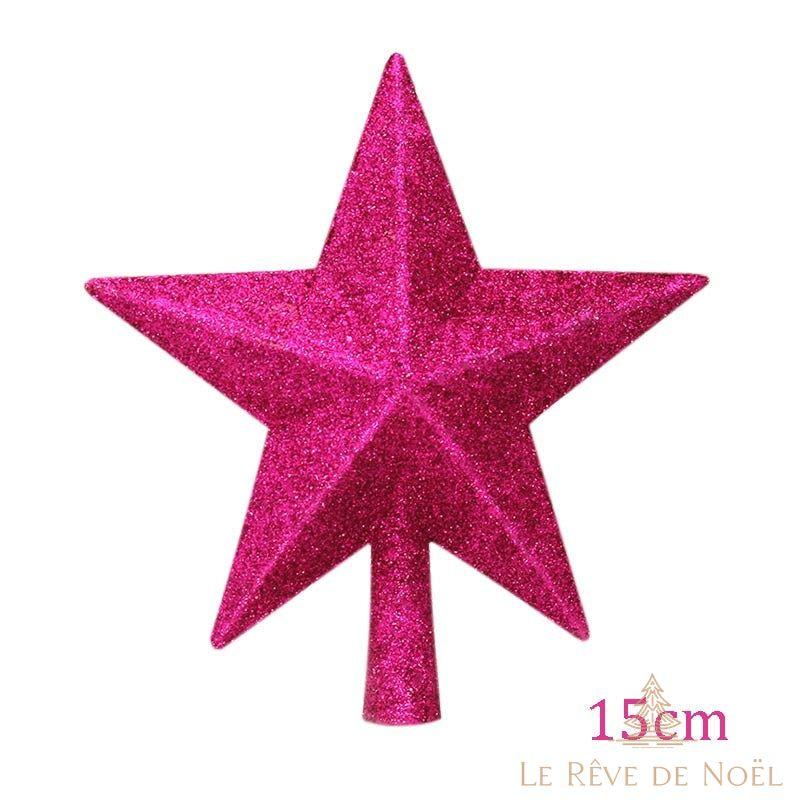 Cimier de sapin de Noël : Etoile