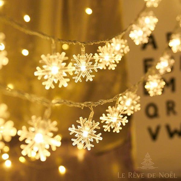 Guirlande de Noël Leds Flocons