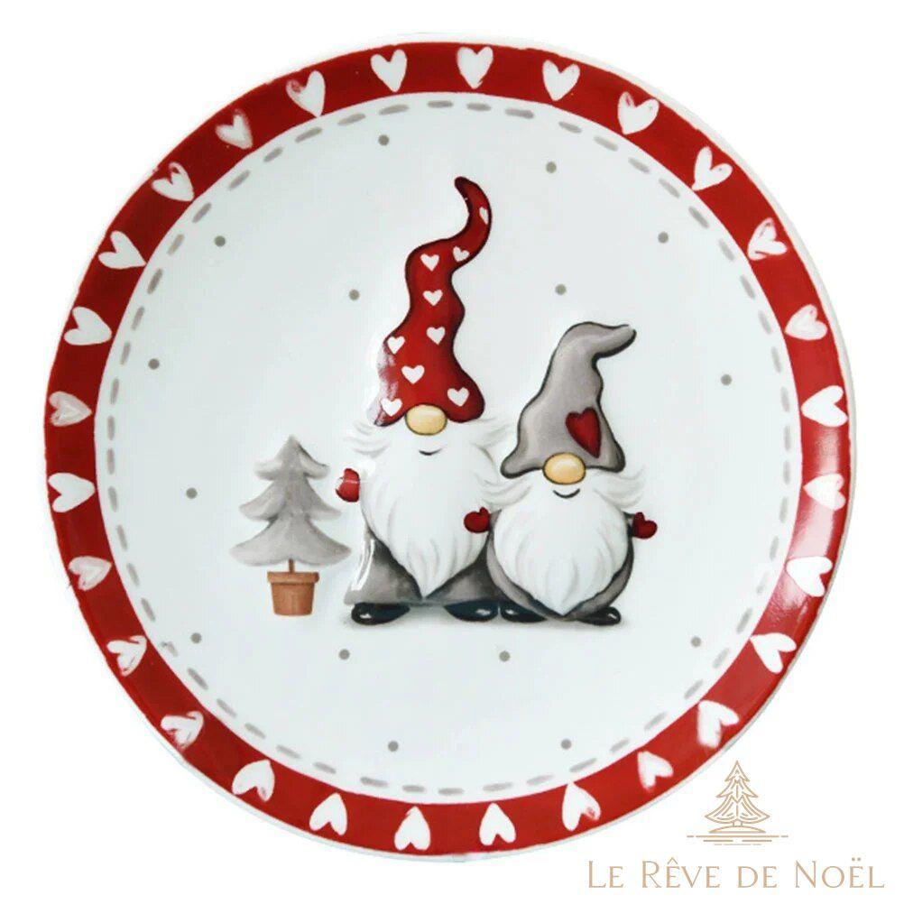 Assiette de noël pas cher