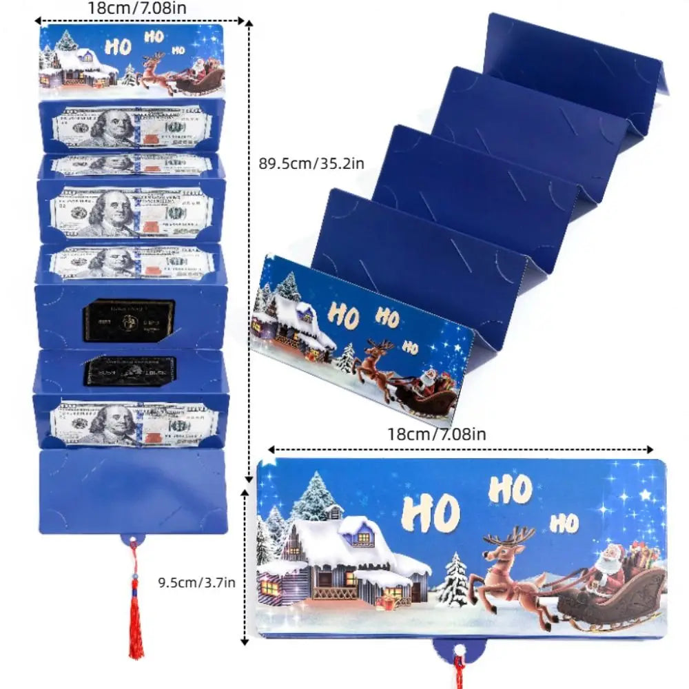 Enveloppe argent Noël