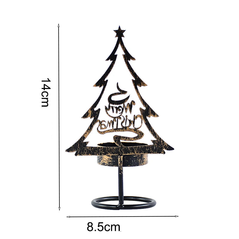 Bougeoir sapin de Noël