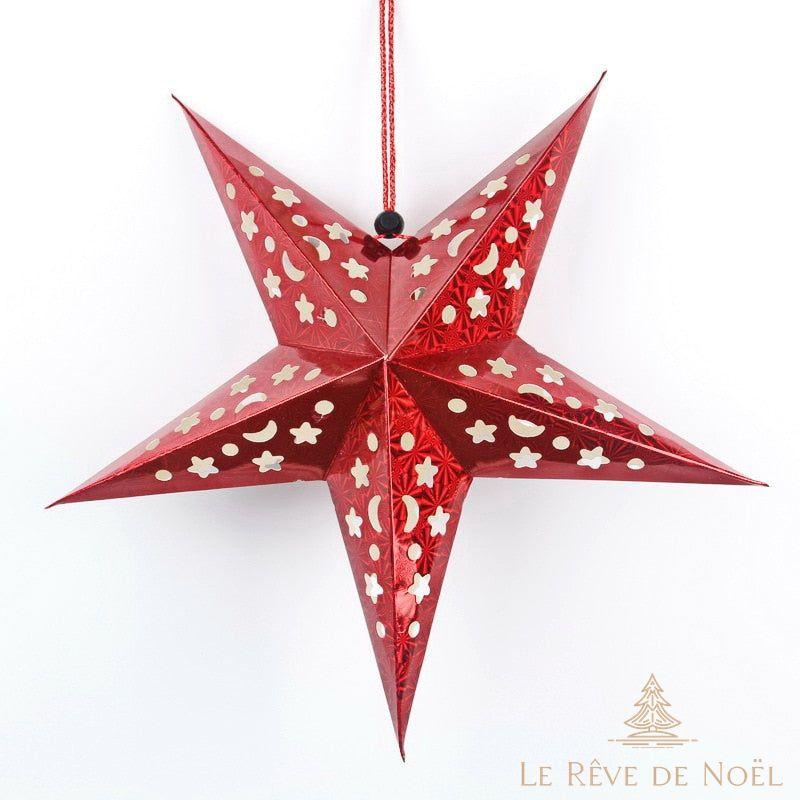 Étoile de Noël en Papier