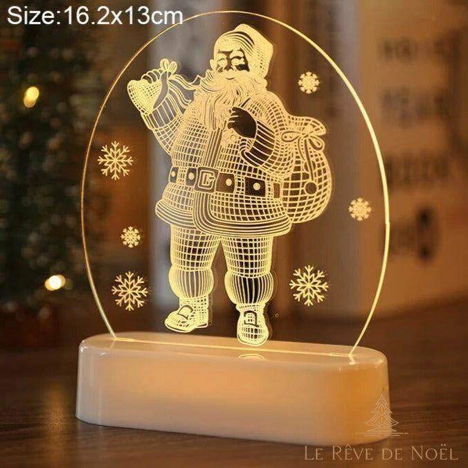 Veilleuse à Brancher, Ampoule LED De Noël à Lumière Chaude