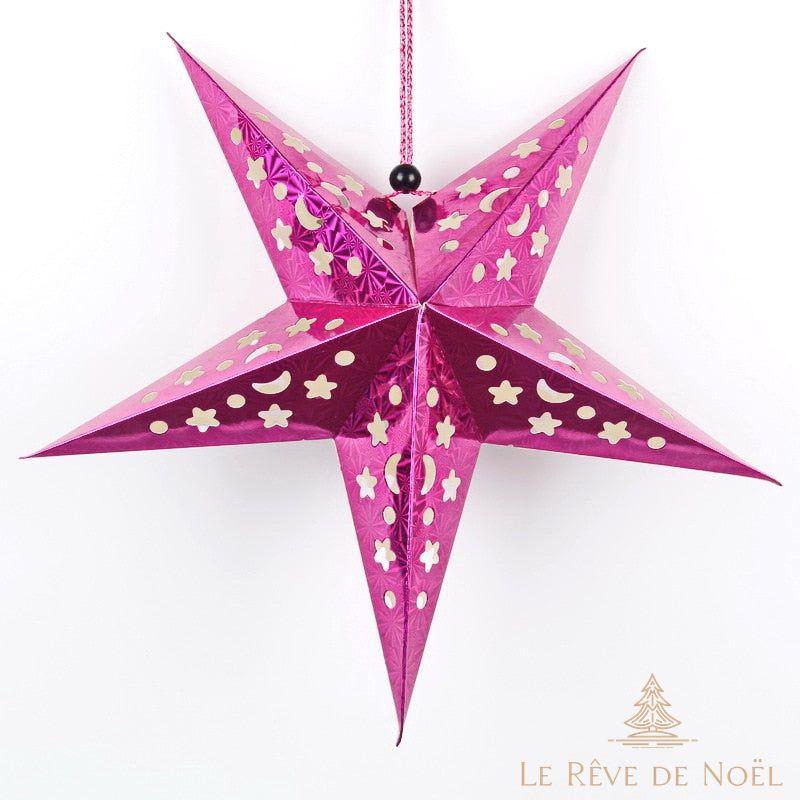 Étoile de Noël en Papier