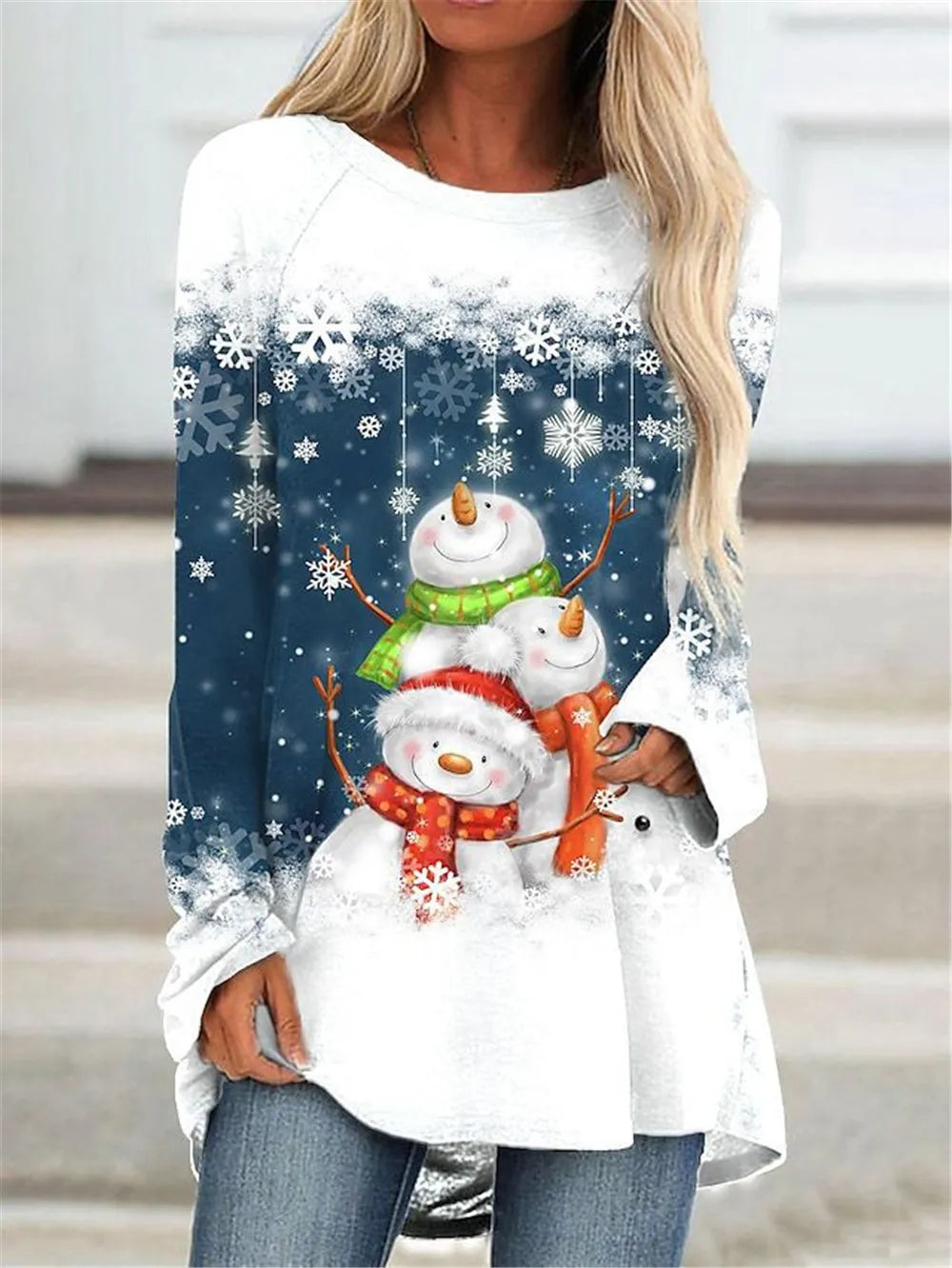 Pull de noel femme bizzbee sale