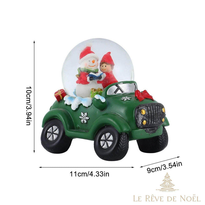 Boule à Neige - Originale - Lumineuse et Musicale