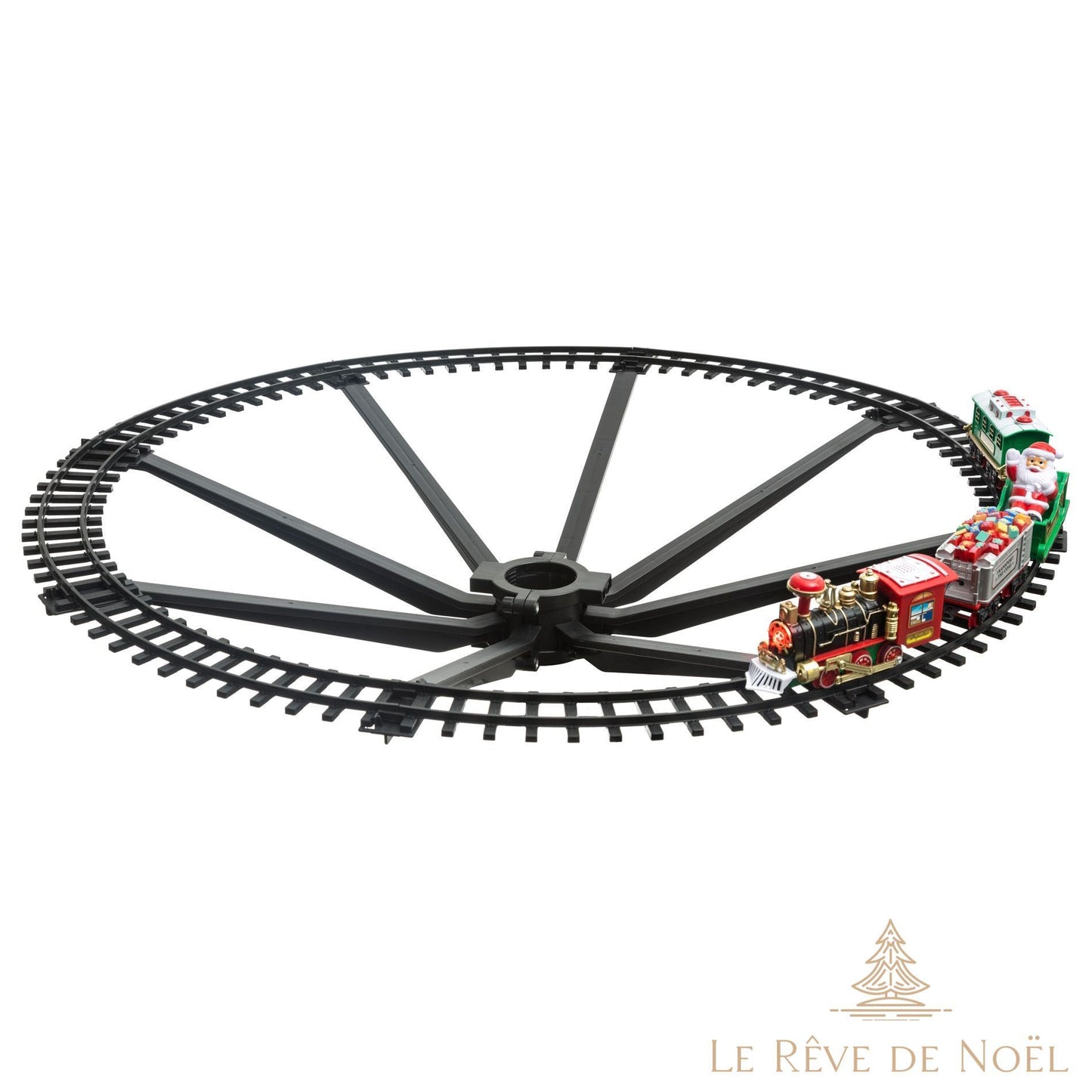 Train de Noël électrique pour sapin