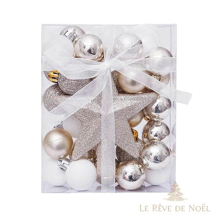 decoration de noel champagne