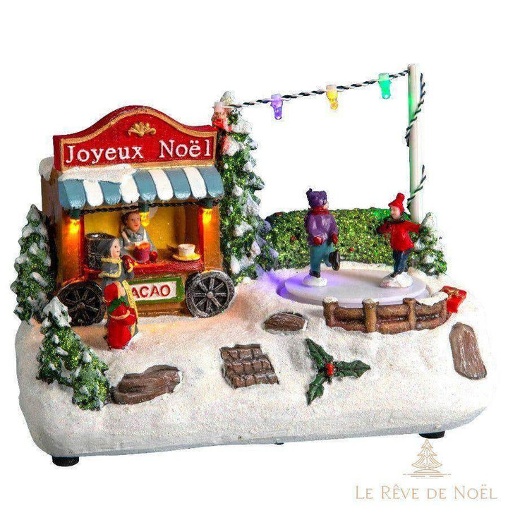 Village de Noël - stand vente de gourmandises