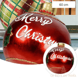 Boule de Noël gonflable 60 cm - Merry Christmas