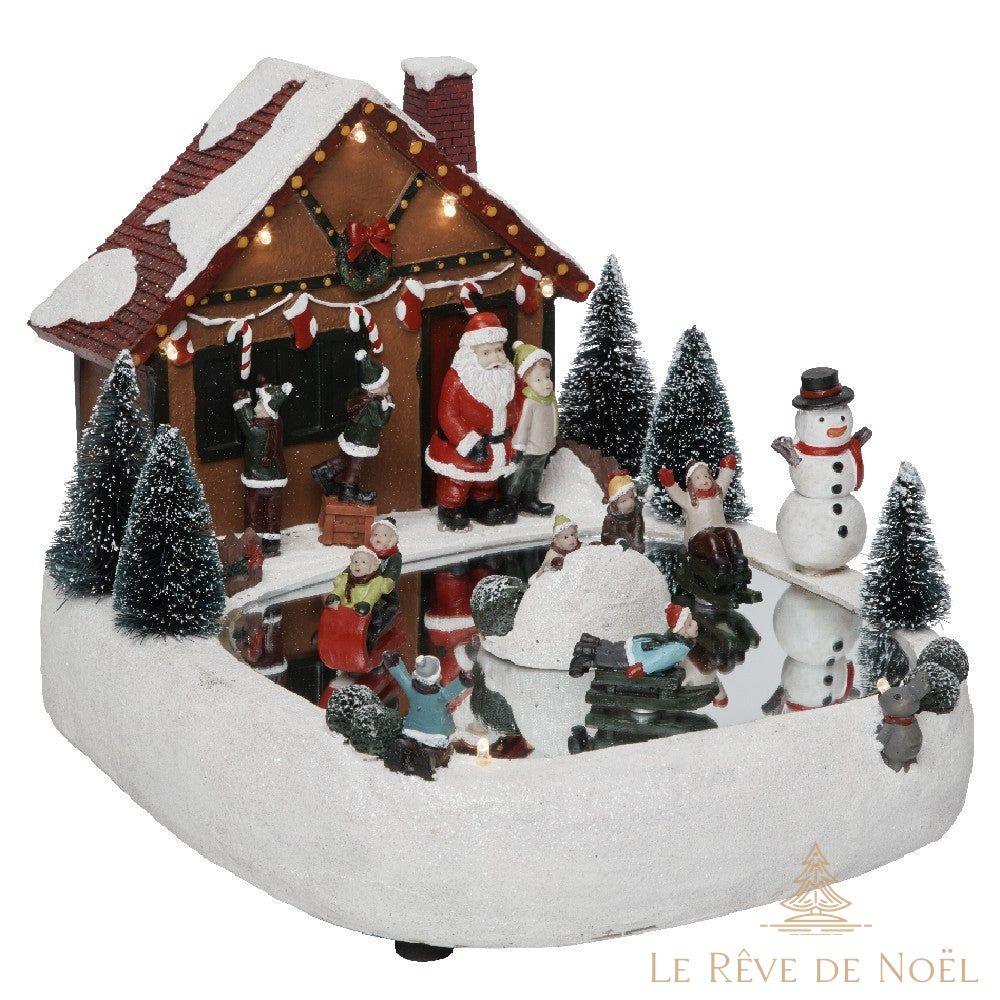 Village de Noël Chalet et Patinoire Le rêve de Noël