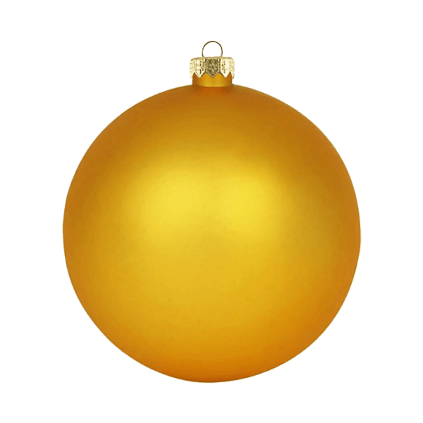 Boule standard matte - Or - Décorations de Noël