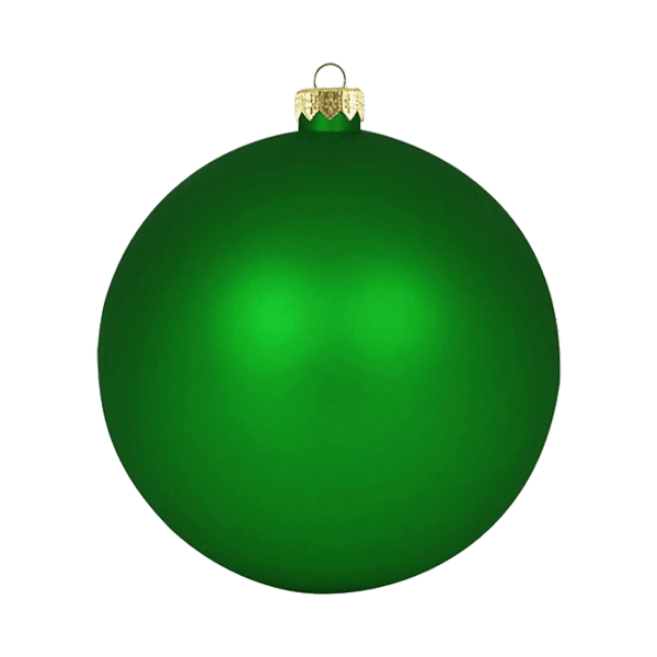 Boule standard matte - Vert clair - Décorations de Noël