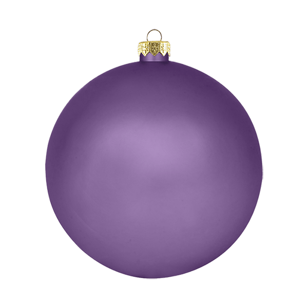 Boule standard matte - Violet clair - Décorations de Noël