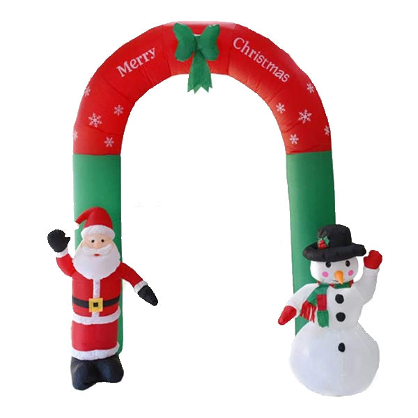 Structure de Noël gonflable - Merry Christmas