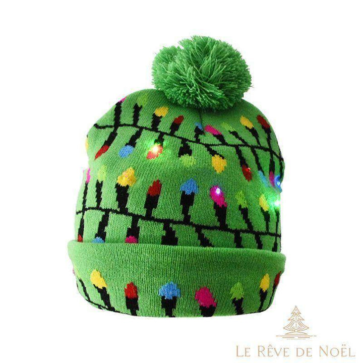 Bonnet de Noël  vert