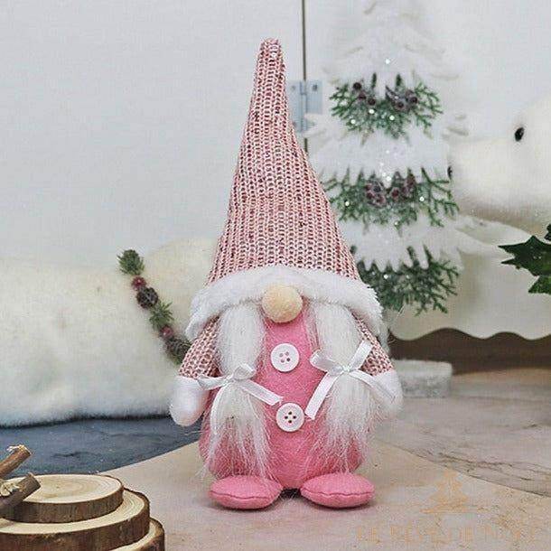 Lutin de Noël - Petit lutin rose