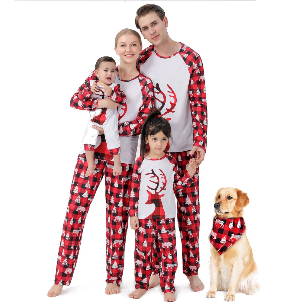 Pyjamas de Noël : Renne Rouge