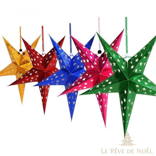 Étoile de Noël en Papier