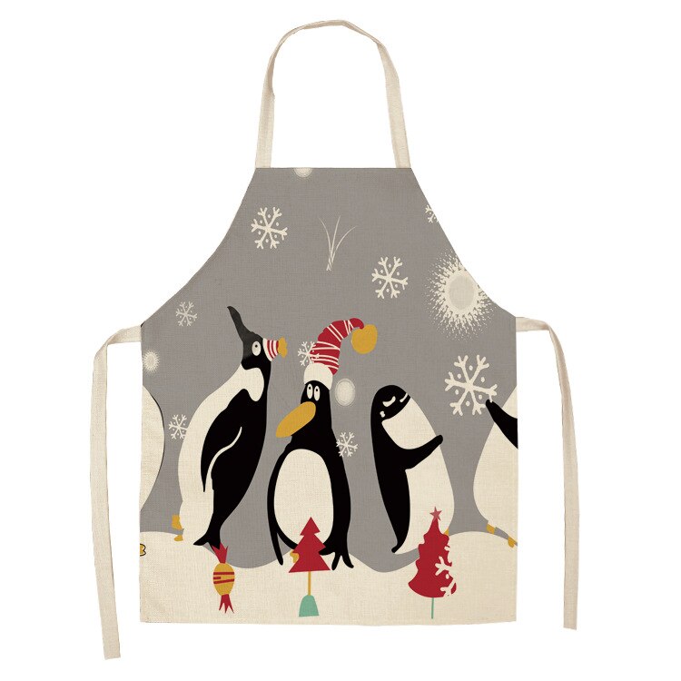 Tablier de Noël - Pingouins de Noël