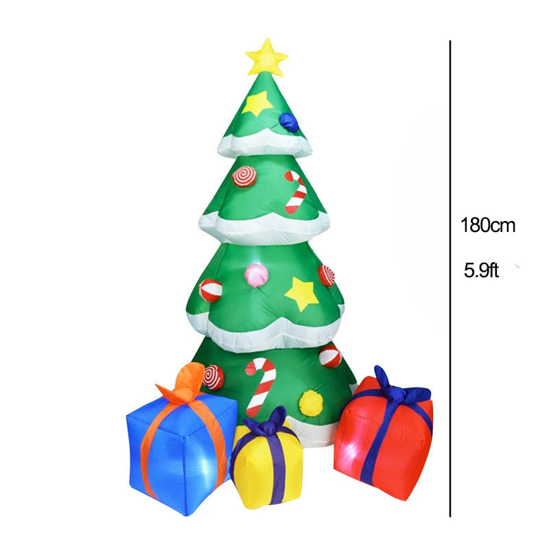 Structure de Noël gonflable : Sapin de Noël