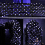 Guirlande lumineuse solaire filet - Blanc chaud