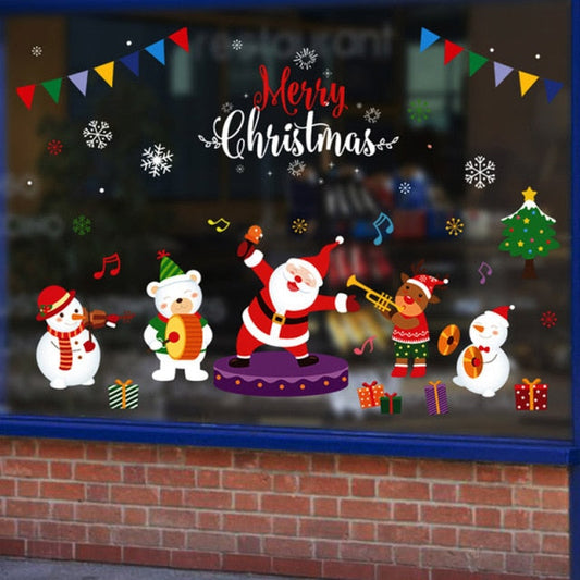 Stickers de Noël - Décoration fenêtre