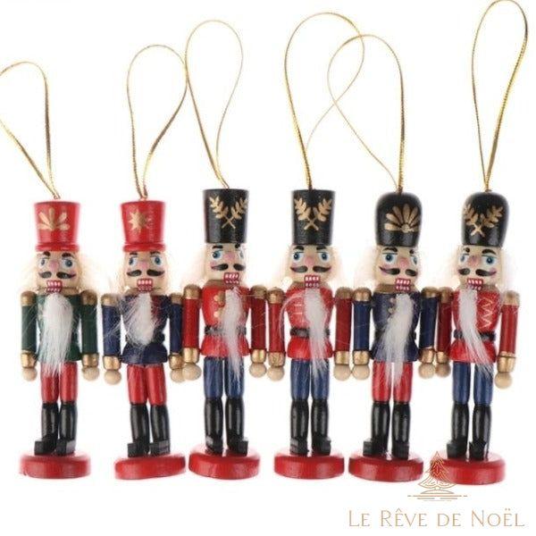 Casse noisette Noël à suspendre - Soldats