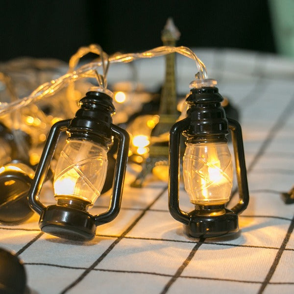 Guirlande Lumineuse - motif lampe à huile
