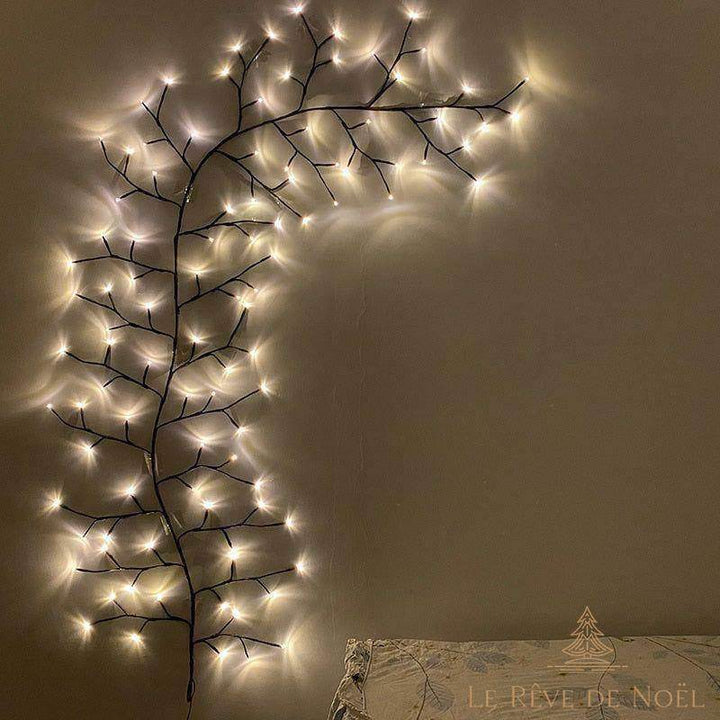 Branche lumineuse - guirlande murale modulable