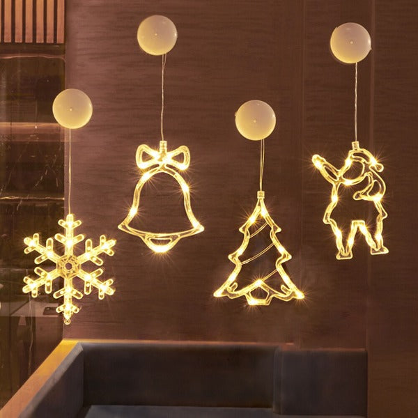 Guirlande lumineuse de Noël - motif néon
